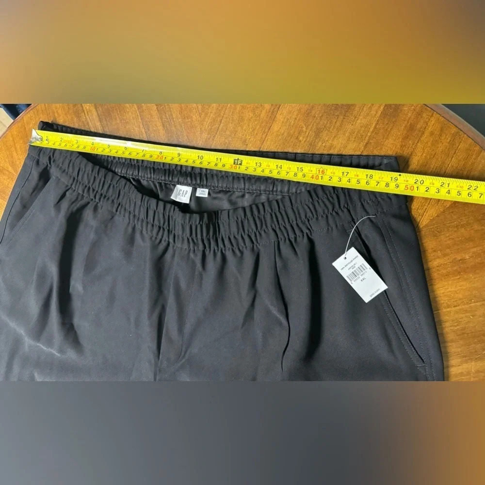 Gap Women’s Black Loose Pants Gathered Tapered Leg Everyday NWT Size XXL - Picture 5 of 11